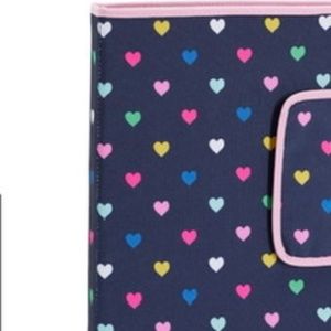 Pottery Barn Hearts Binder & matching pencil holder. Future medical students..